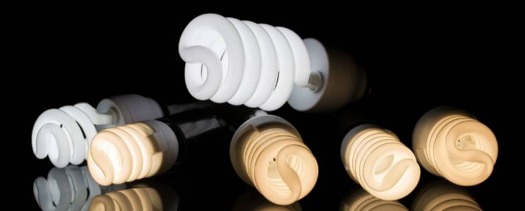 Lampen in unterschiedlicher Helligkeit Lampen in unterschiedlicher Helligkeit
