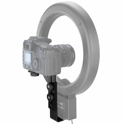 Kamerastativhalterung für Ringleuchte 65W / LED Ringleuchte RL-640
