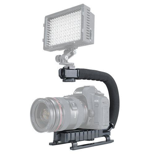 ayex D4 Schulterstativ Video Rig für DSLRs Camcorder Systemkameras 