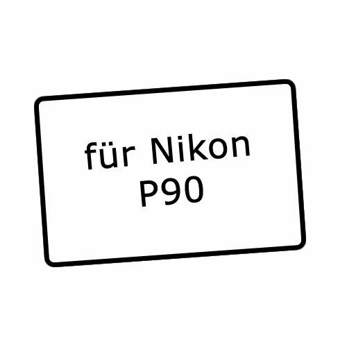 Displayschutz Echtglas für Nikon P90