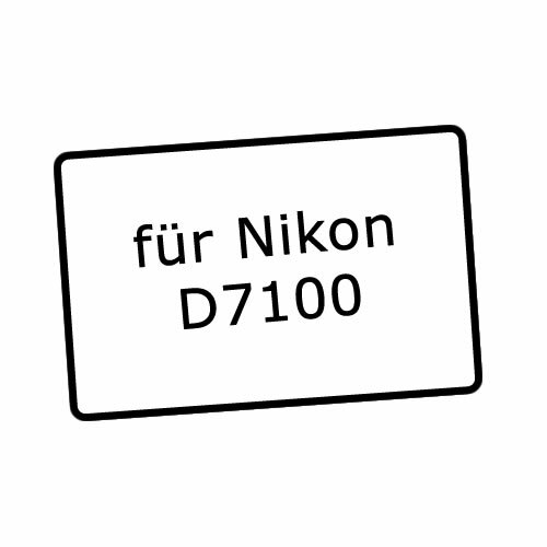 Displayschutz Echtglas für Nikon D7100