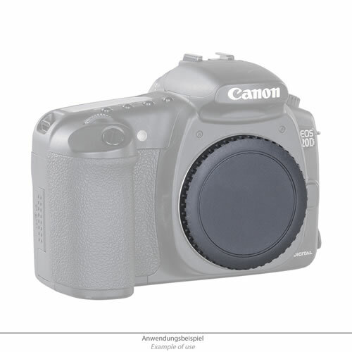 Gehäuse- und Objektivrückdeckel Set für Canon EOS