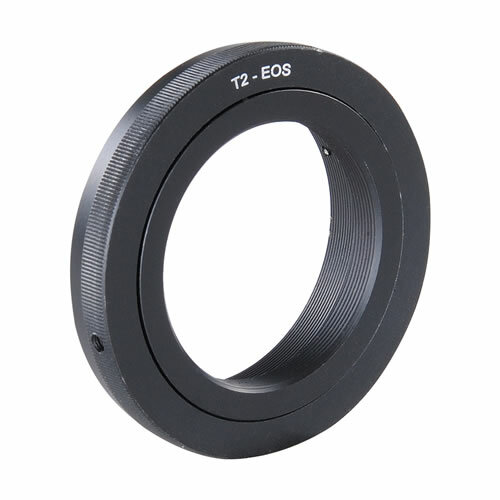 Objektivadapter T2-Gewinde an Canon EOS Kamera
