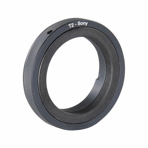 Objektivadapter T2-Gewinde an Sony Alpha oder Minolta AF...