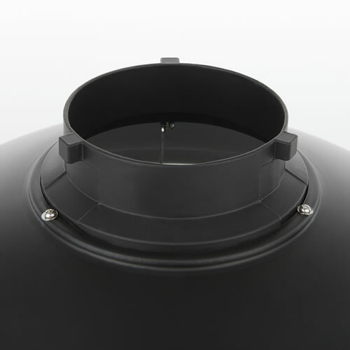 MobiFlash Beauty Dish 42cm für Systemblitze mit Blitzhalter T-Form