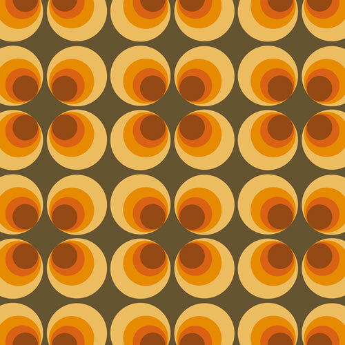 Fotohintergrund Vinyl 1,6x3m RETRO CIRCLES