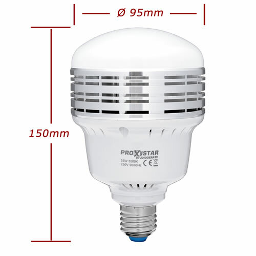 3x Tageslicht High Power LED Fotolampe LED Leuchtmittel 25 Watt E27