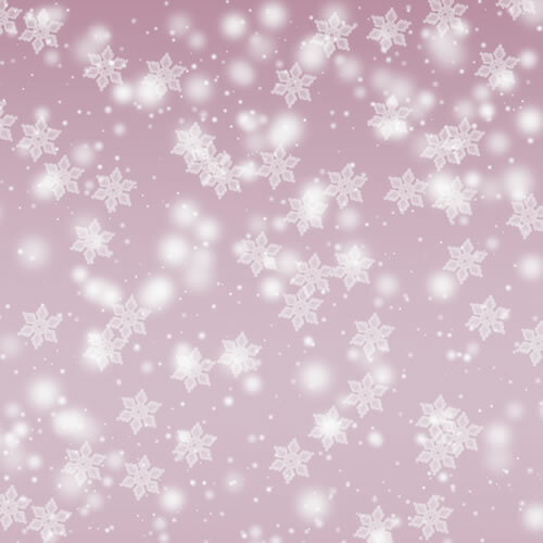 Fotohintergrund Vinyl PINK SNOWFALL