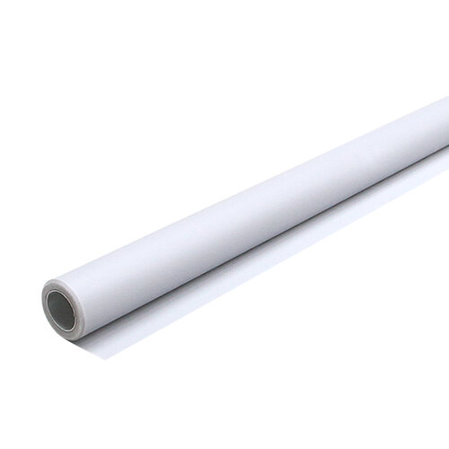 Vinyl Hintergrund 1,38x6m Weiss