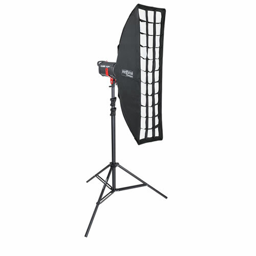 proxistar Studioblitz-Set Pro Line 600 + Striplight 35x140cm