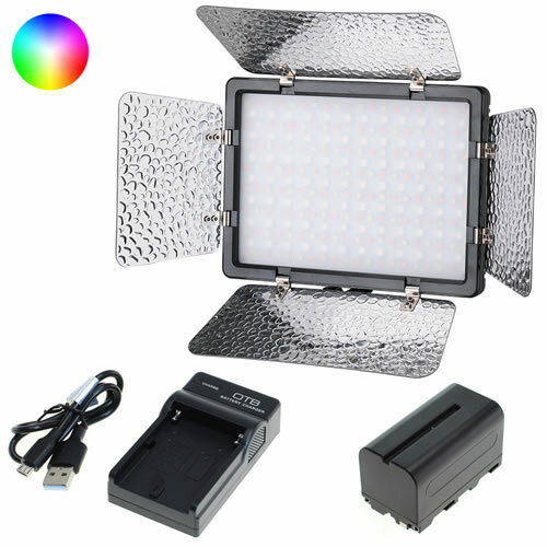 proxistar RGBW LED Videoleuchten Set SL-240C
