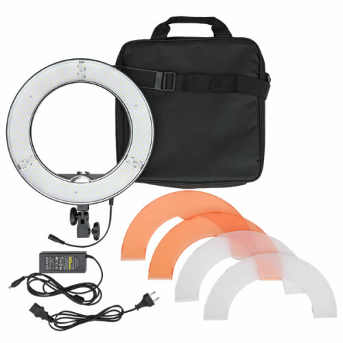 B-Ware proxistar Dimmbare LED-180 Tageslicht Ringleuchte