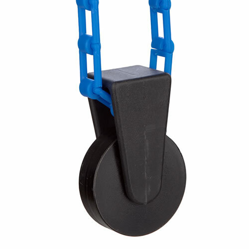 proxistar Portables Abrollsystem 1-fach Set mit blauer Kette