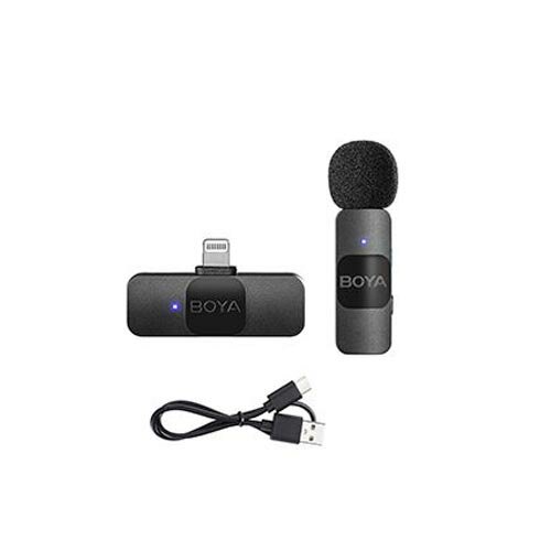 Boya BY-V1 Drahtloses Ultrakompaktes Mikrofon-Set für iOS